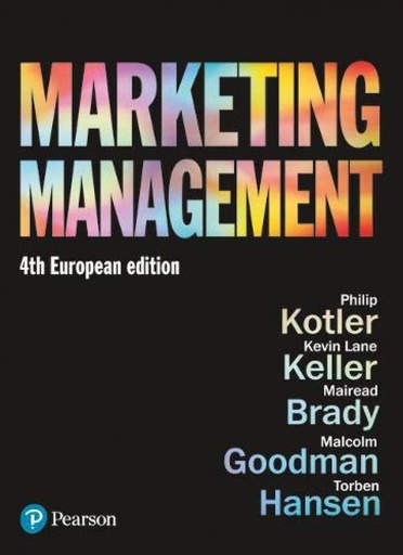 [9781292248448] Marketing management : european edition