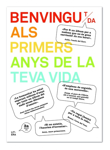 [9788494294709] Benvingut/da als primers anys de la teva vida