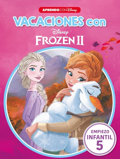 [9788417630713] Vacaciones con Frozen II (Libro educativo Disney con actividades)