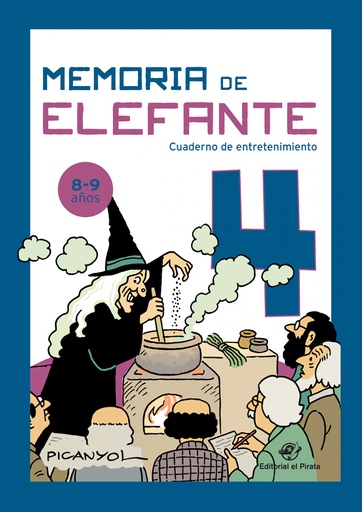 [9788417210724] Memoria de elefante 4: cuaderno de entretenimiento