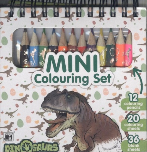 [8595593819693] Mini libro con lapices de colores