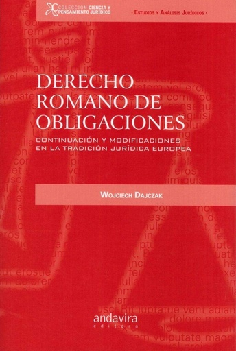 [9788494987700] DERECHO ROMANO DE OBLIGACIONES