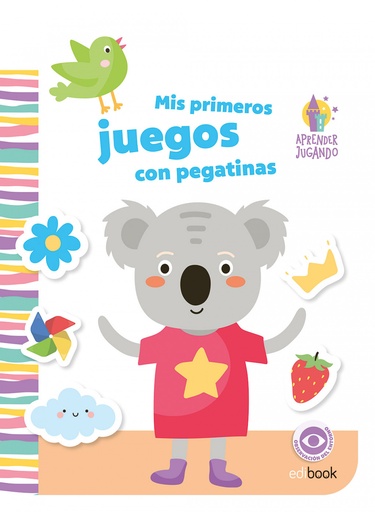 [9788491961574] APRENDER JUGANDO - LIBRO DE PEGATINAS - Nº 3