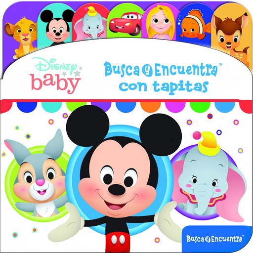 [9781503754089] BUSCA Y ENCUENTRA CON TAPITAS DISNEY BABY