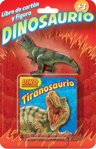 [9781642692792] TIRANOSAURIO LIBRO DE CARTON Y FIGURA DINOSAURIO