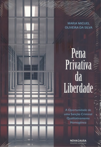 [9789898515940] PENA PRIVATIVA DA LIBERDADE