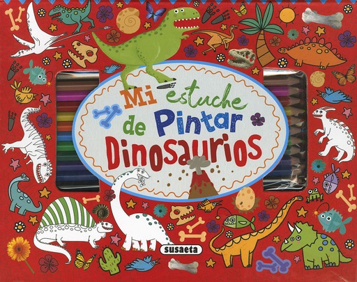 [9788467771244] Mi estuche de pintar dinosaurios