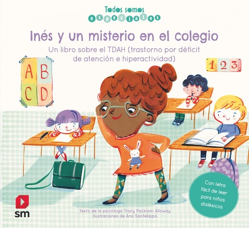 [9788413185613] Inés y un misterio en el colegio. Un libro sobre el TDAH