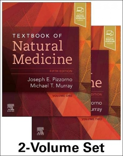 [9780323523424] Texbook of natural medicine. 2 volume set