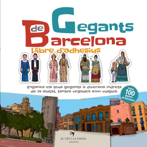 [9788417756864] Gegants de Barcelona. Llibre d´adhesius