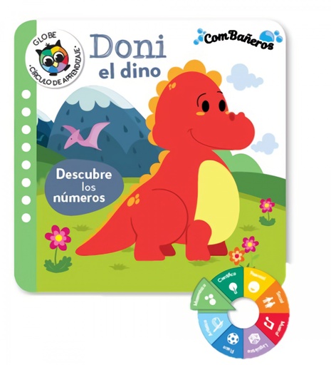 [9788742551899] DONI EL DINO - DESCUBRE LOS NUMEROS (COMBAÑEROS)