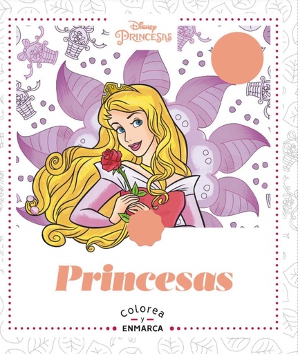 [9788417586577] Arteterapia. Colorea y enmarca. Princesas