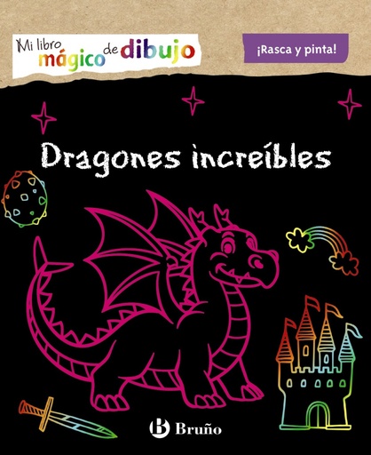 [9788469629208] Mi libro mágico de dibujo. Dragones increíbles