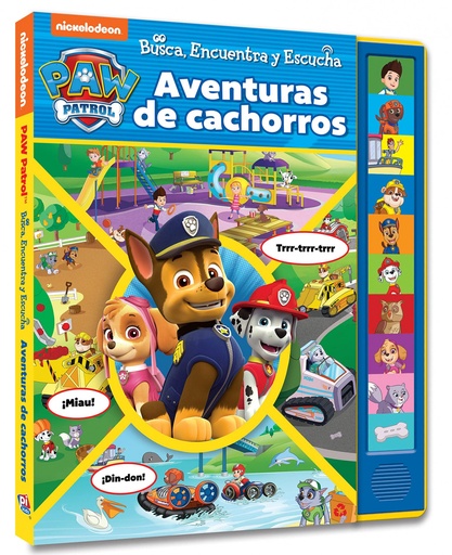 [9781503748910] AVENTURAS DE CACHORROS. BUSCA, ENCUENTRA Y ESCUCHA PATRULLA CANINA