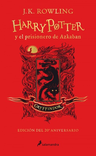 [9788418174087] Harry Potter y el prisionero de Azkaban (edición Gryffindor del 20º aniversario) (Harry Potter 3)