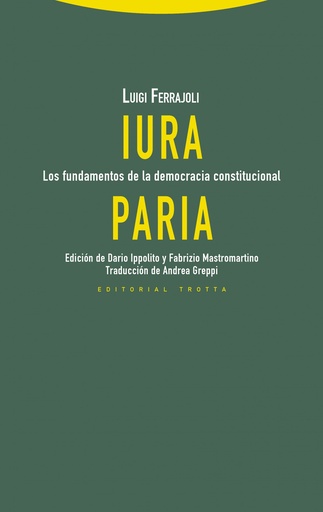 [9788498798487] Iura paria