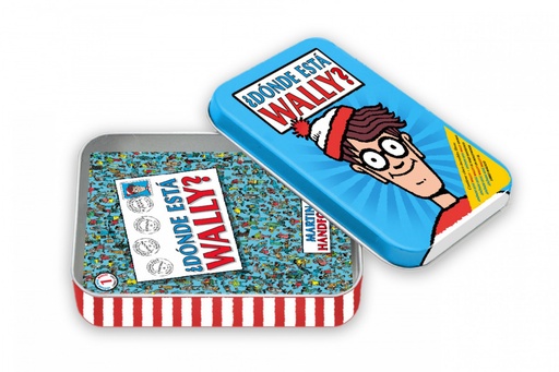 [9788417921835] ¿DONDE ESTÁ WALLY? (CAJA METÁLICA CON CINCO INCREIBLES LIBROS