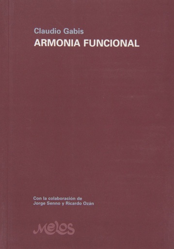 [9789871126927] MEL2001 - Armonía Funcional - Claudio Gabis