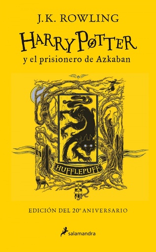 [9788418174100] Harry Potter y el prisionero de Azkaban (edición Hufflepuff del 20º aniversario) (Harry Potter 3)