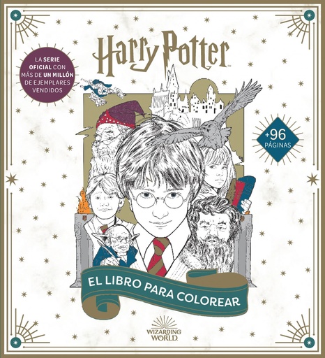 [9788893679107] Harry Potter: El libro oficial para colorear
