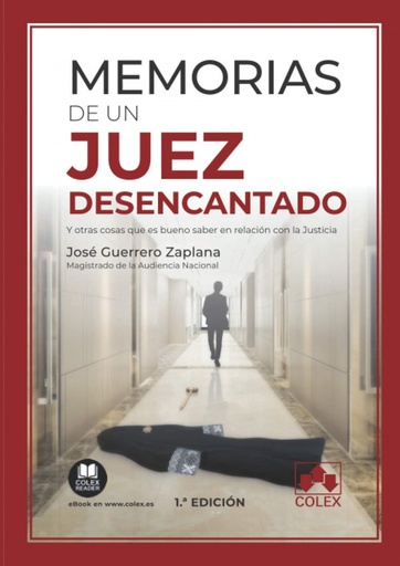 [9788413590974] Memorias de un juez desencantado