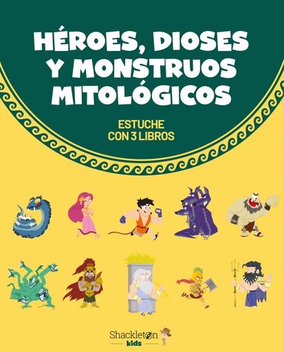 [9788413610092] Héroes, dioses y monstruos mitológicos