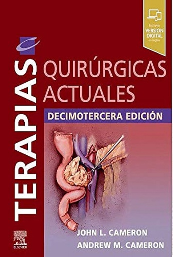 [9788491137443] Terapias quirúrgicas actuales 13ª Edición