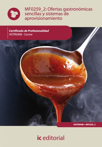 [9788483644515] Ofertas gastronómicas sencillas y sistemas de aprovisionamiento. hotr0408 - cocina