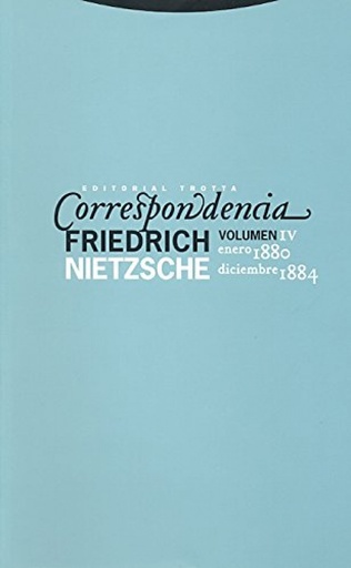 [9788498791259] Correspondencia IV (Enero 1880 - Diciembre 1884)