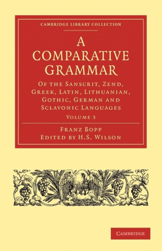 [9781108006231] A Comparative Grammar