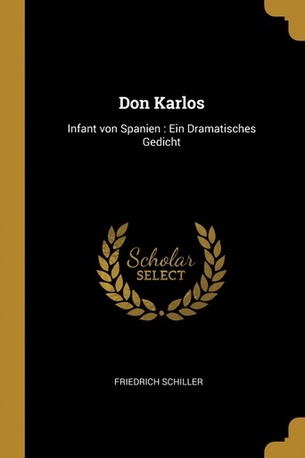 [9780270284850] Don Karlos