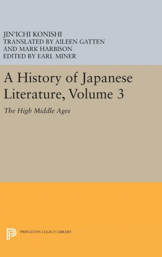 [9780691633152] A History of Japanese Literature, Volume 3