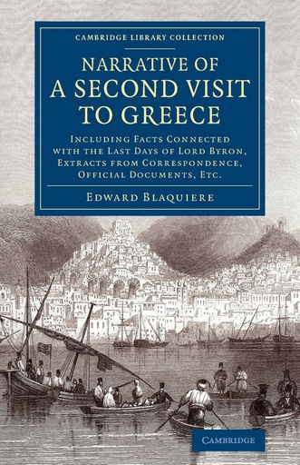 [9781108075978] Narrative of a Second Visit to Greece