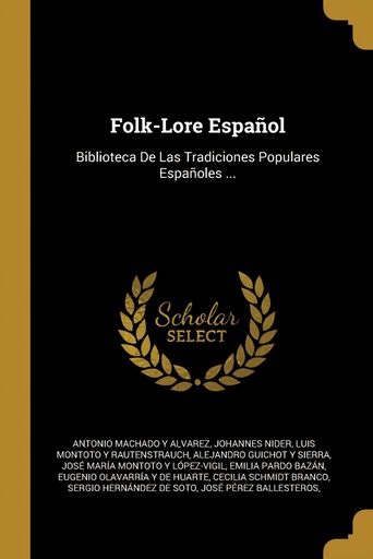 [9780270752885] Folk-Lore Español