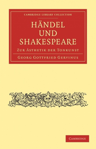 [9781108004633] Handel Und Shakespeare