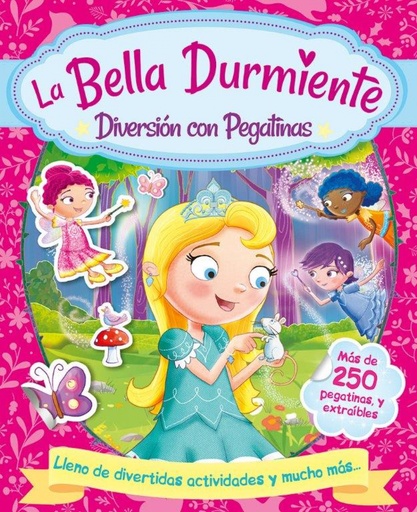 [9788491961673] DIVERSIÓN CON PEGATINAS LA BELLA DURMIENTE