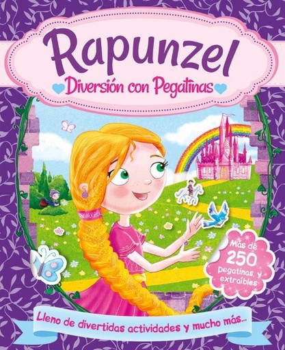 [9788491961666] DIVERSIÓN CON PEGATINAS- RAPUNZEL