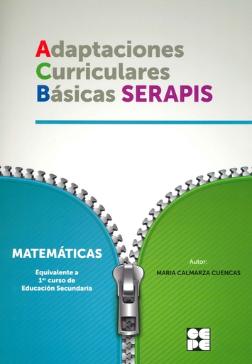 [9788416941902] MATEMATICAS 1ESO - ADAPTACIONES CURRICULARES BÁSICAS SERAPIS