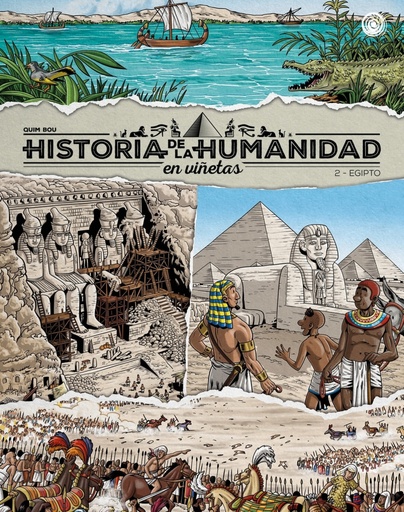 [9788418510977] Historia de la humanidad en viñetas - 2. Egipto