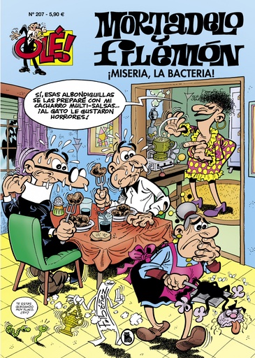 [9788402424754] ¡Miseria, la Bacteria! (Olé! Mortadelo 207)