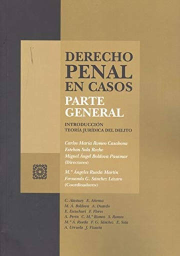 [9788413691374] DERECHO PENAL EN CASOS. PARTE GENERAL.