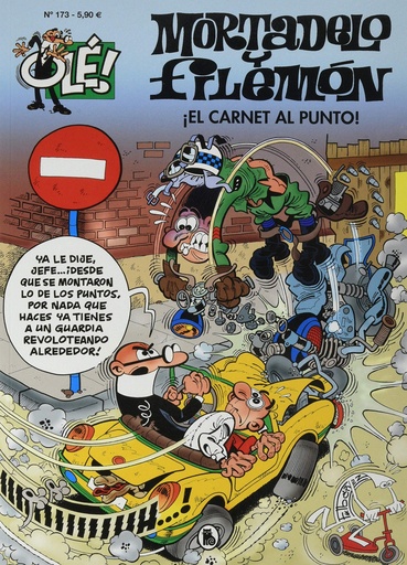 [9788402425393] El carnet, al punto (Olé! Mortadelo 173)