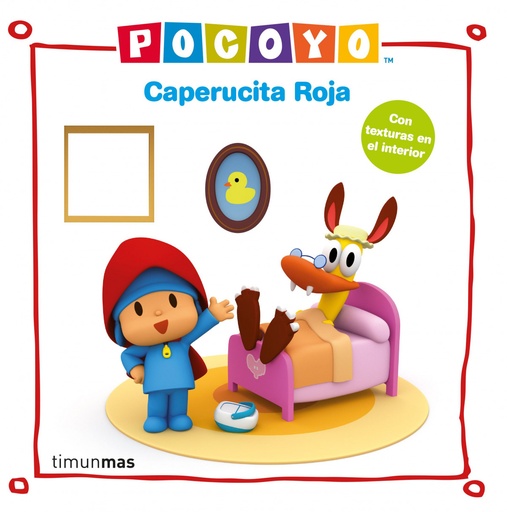 [9788408236290] Pocoyó. Caperucita Roja con texturas