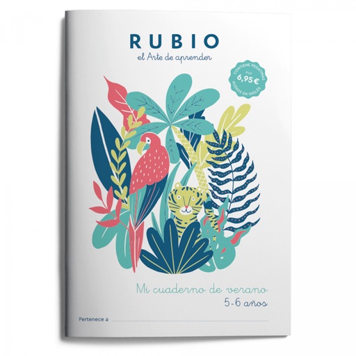 [9788417427672] MI CUADERNO DE VERANO RUBIO 5-6 AÑOS