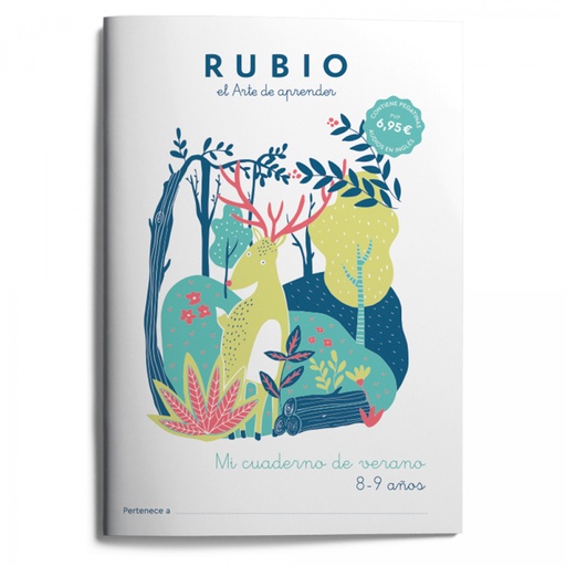 [9788417427702] MI CUADERNO DE VERANO RUBIO 8-9 AÑOS