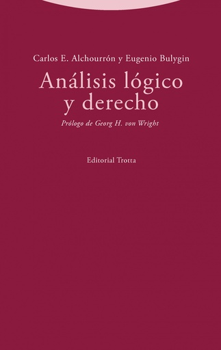 [9788413640013] Análisis lógico y derecho