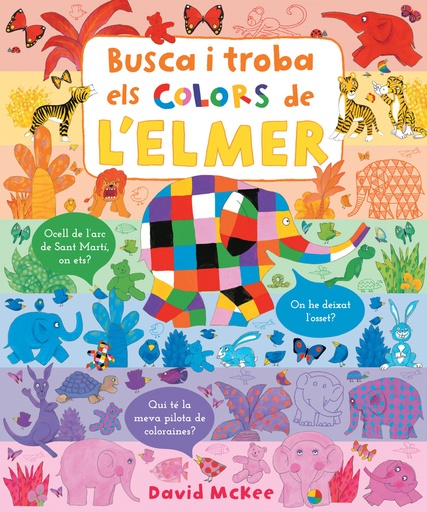 [9788448857349] Busca i troba els colors de l´Elmer (Elmer. Pequeñas manitas)