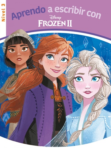 [9788418039034] APRENDO A ESCRIBIR CON FROZEN 2 - NIVEL 3