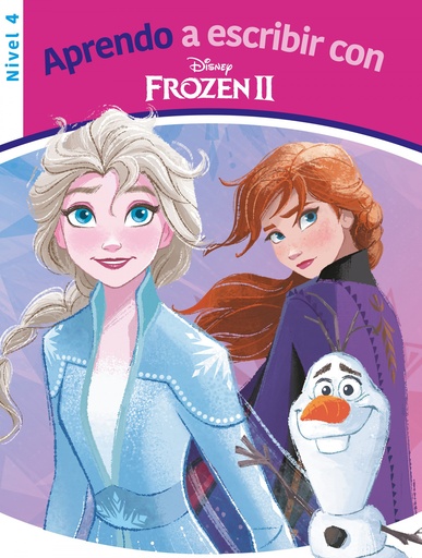 [9788418039041] APRENDO A ESCRIBIR CON FROZEN 2 - NIVEL 4