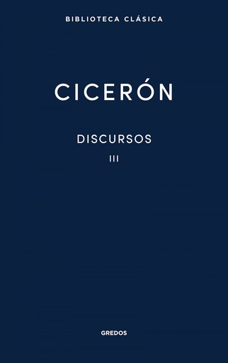 [9788424939441] 32. Discursos Vol. 3 (Cicerón)